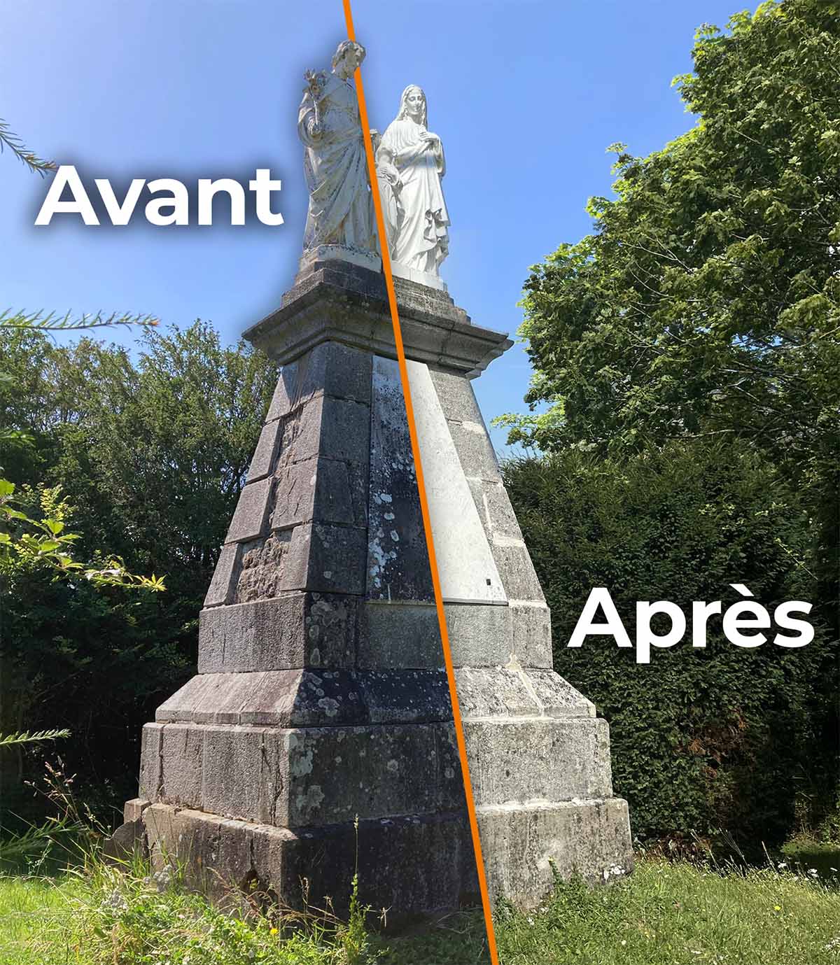 Rénove Une Statue